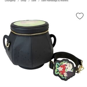 New loungefly hocus pocus crossbody cauldron bag sanderson sisters